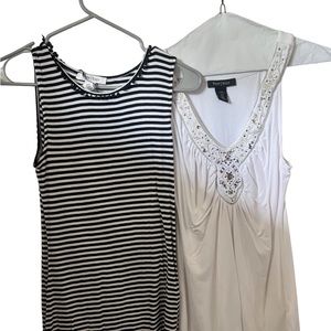 Two XXS White house Black Market tops